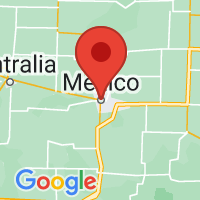 Map of Mexico, MO US
